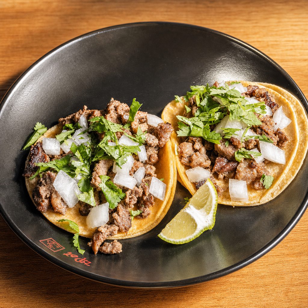 Tacos Cecina.